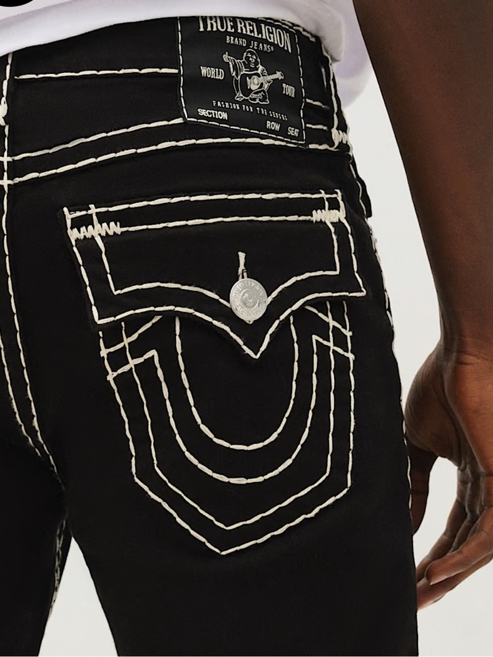 TRUE RELIGION Ricky Super T Straight Jean